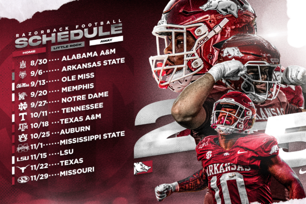 Arkansas Football Schedule 2025