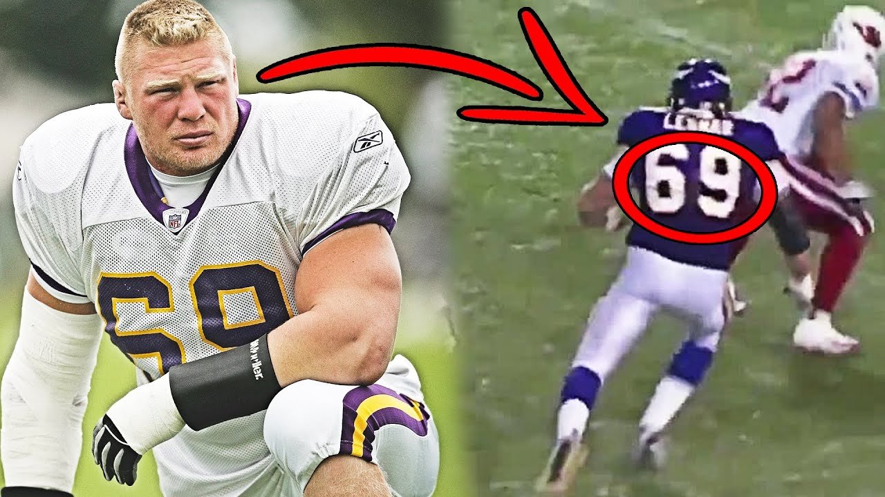 Did Brock Lesnar Play Football