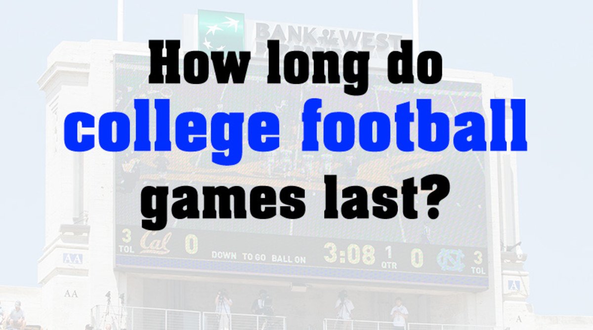 How Long Do College Football Games Last on Tv