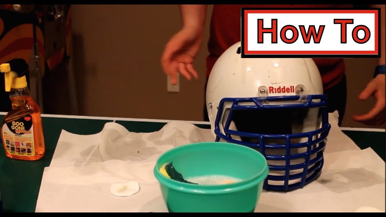 How to Clean a Football Helmet