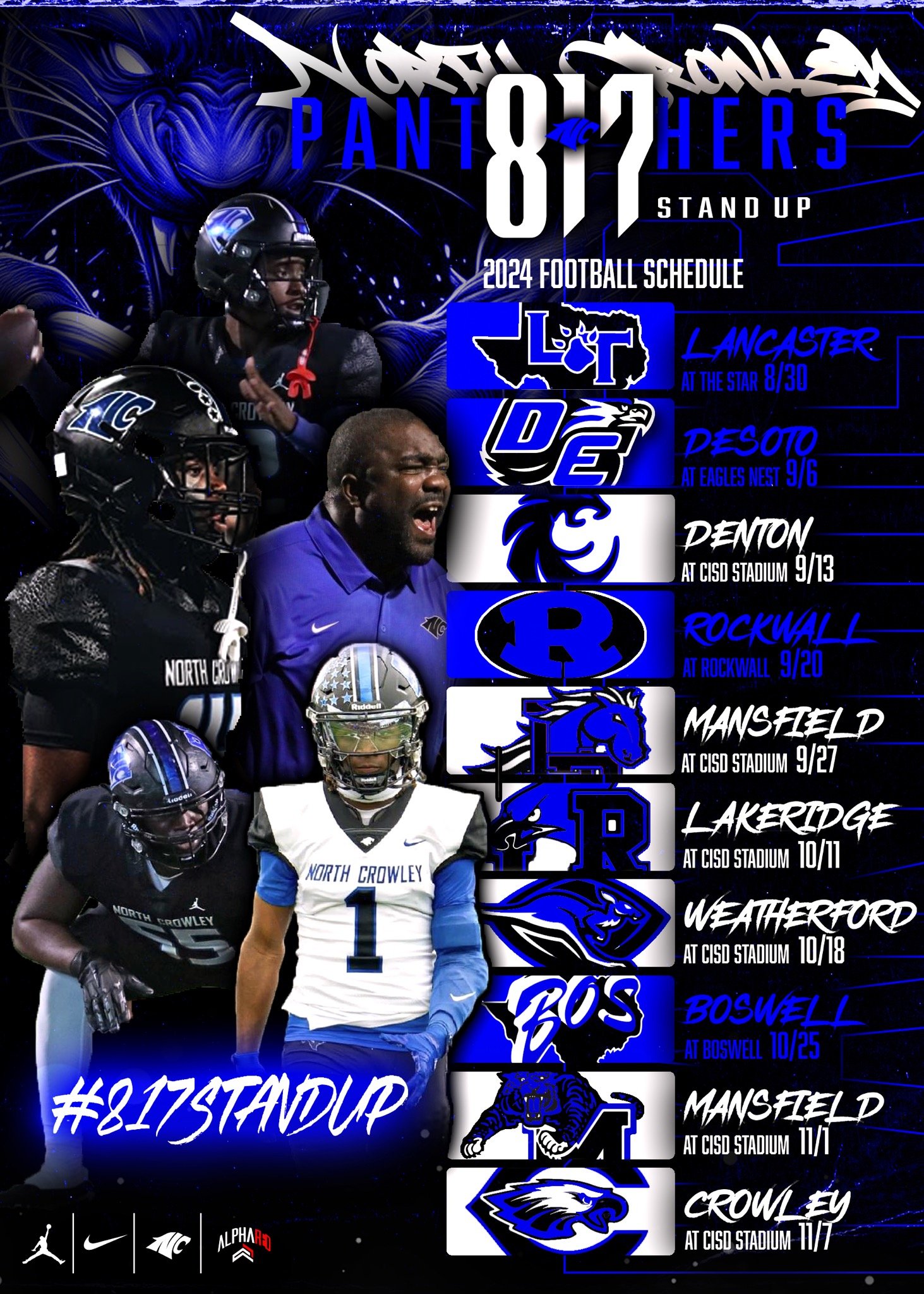 North Crowley Football Schedule